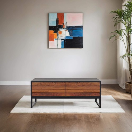 Natuurhouten salontafel - Tamara
