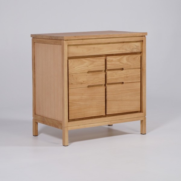 Massief houten badmeubel 80 cm - Ashwini