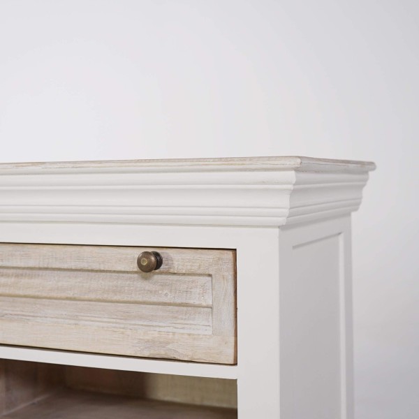 Buffet wit in natuurlijk hout - Sea side