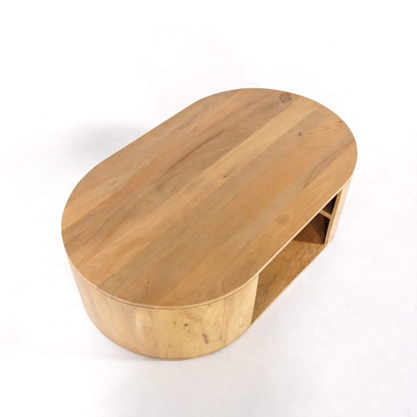 Massief houten salontafel - Timea
