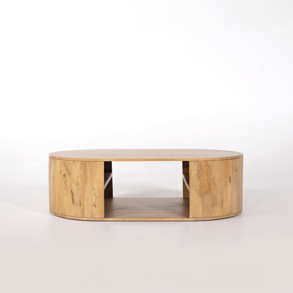 Massief houten salontafel - Timea