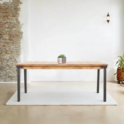 Vintage hout en metalen...