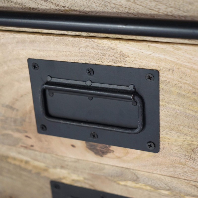 Onderbouwkast in hout en metaal - Paris