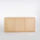 Dressoir in eikenhout met 3 deuren – 160 cm – Yseult