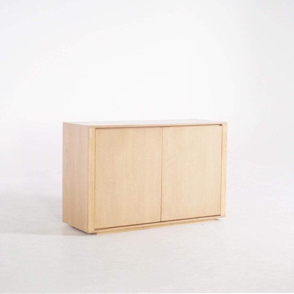 Buffet in massief eikenhout met 2 deuren 120 cm - Yseult