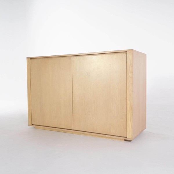 Buffet in massief eikenhout met 2 deuren 120 cm - Yseult