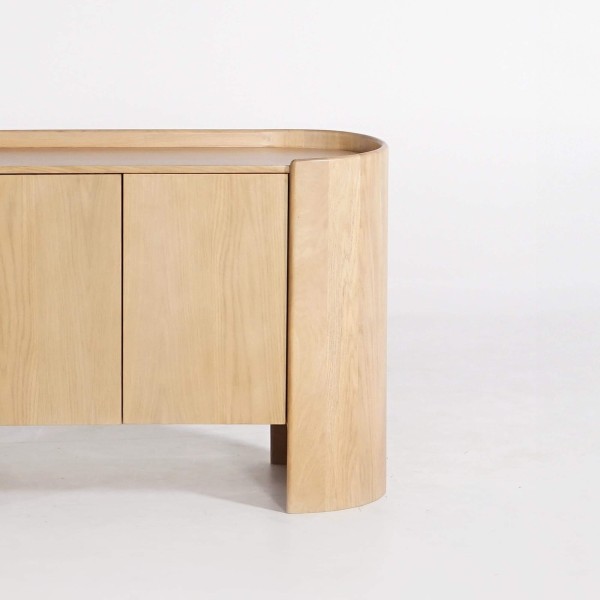 Buffet in massief eikenhout 2 deuren 110 cm - Lago
