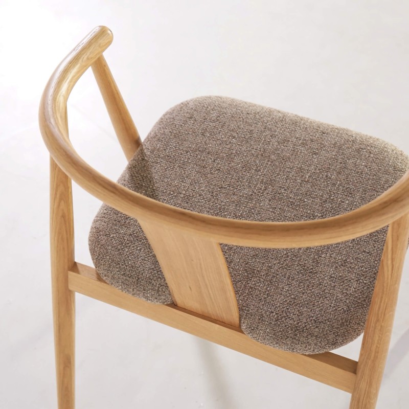 Eetkamerstoel in natuurlijk eikenhout - Relate