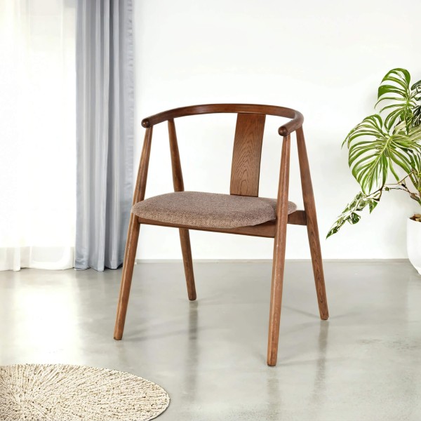 Eetkamerstoel in bruin eiken – Relate