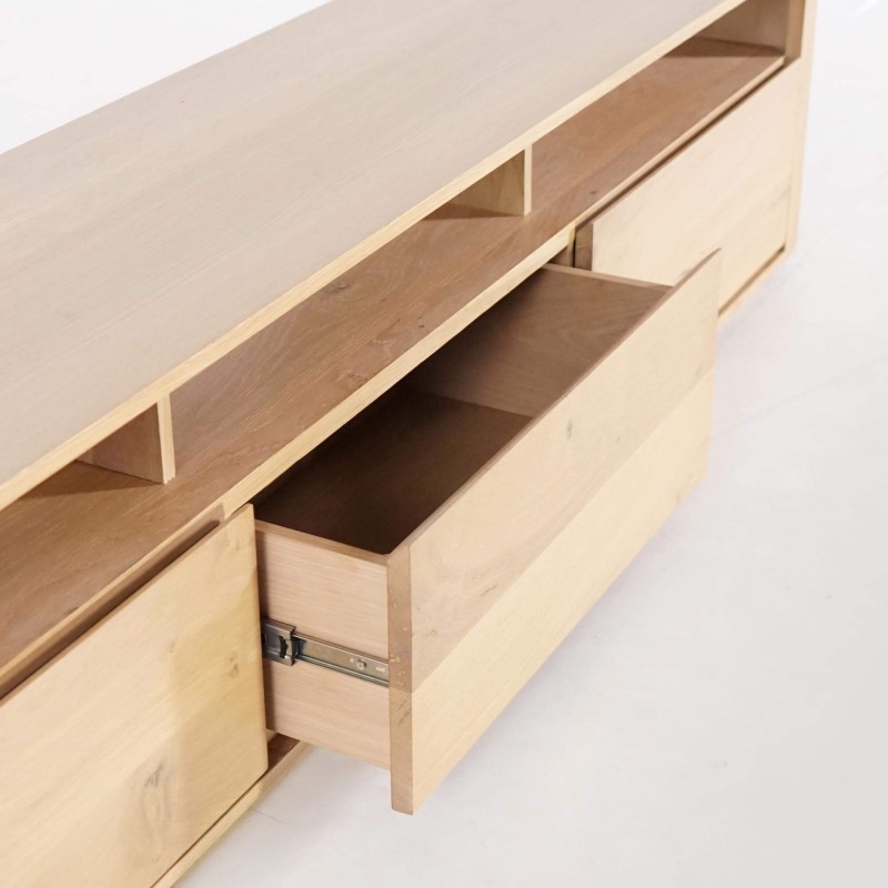 Tv-meubel in naturel eik 200 cm - Yseult