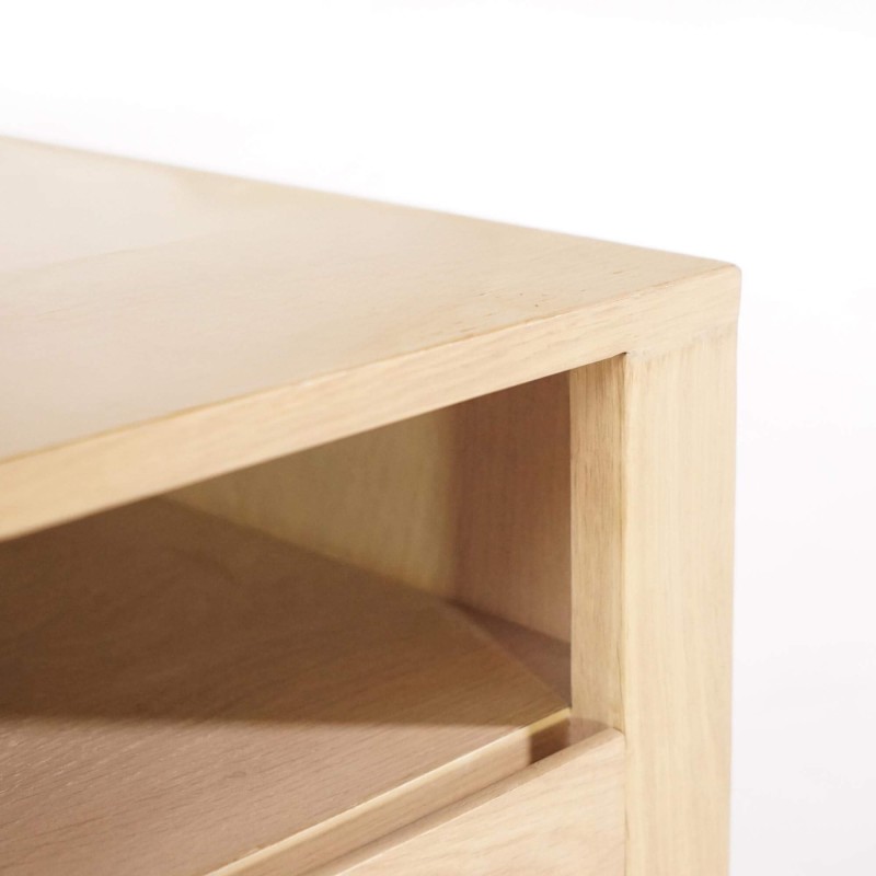 Salontafel in massief eikenhout 120 cm - Yseult