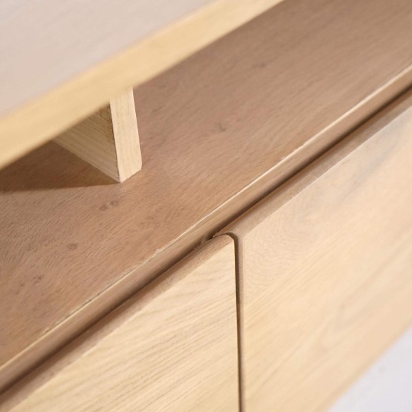 Salontafel in massief eikenhout 120 cm - Yseult