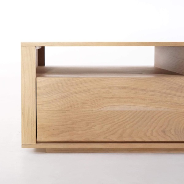 Salontafel in massief eikenhout 120 cm - Yseult
