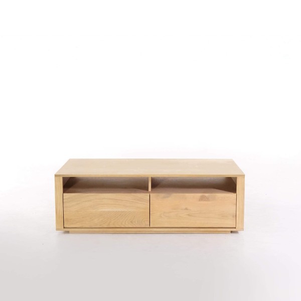 Salontafel in massief eikenhout 120 cm - Yseult