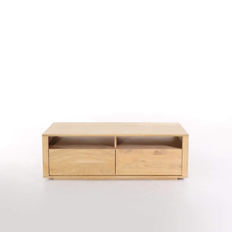 Salontafel in massief eikenhout 120 cm - Yseult