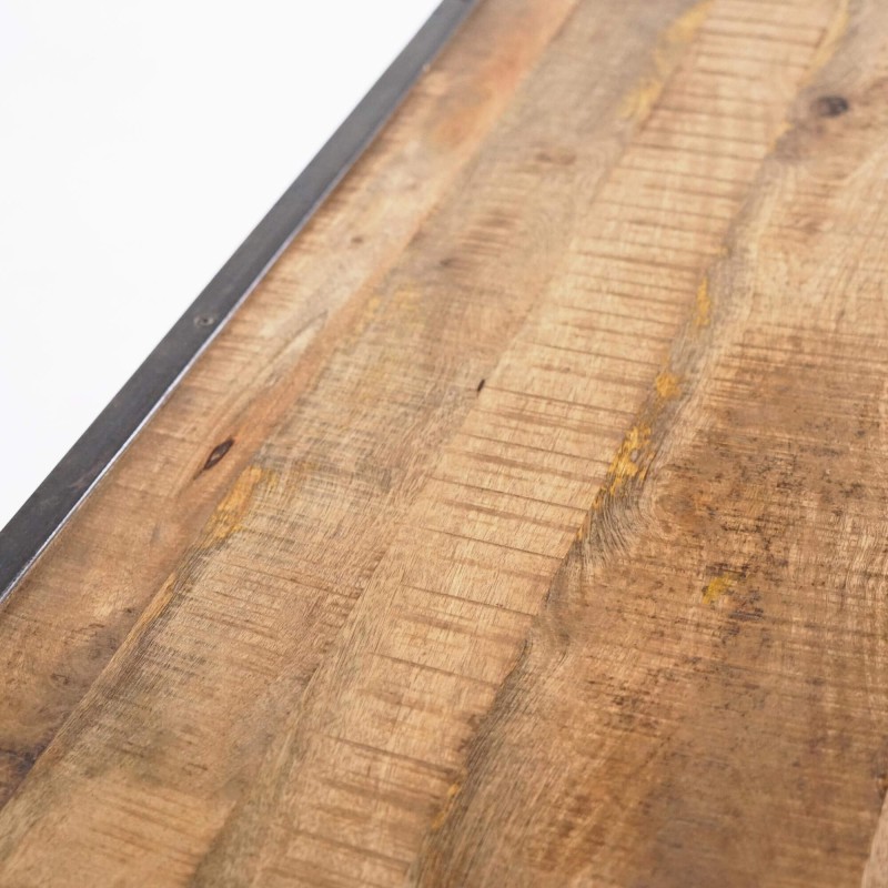 Buffet industrieel in hout en metaal met 2 deuren - Manchester