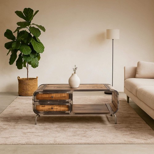 Industriële salontafel - Manchester