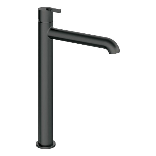 Kraan voor opbouwwaskom met thermostatische mengkraan Silia, Nero