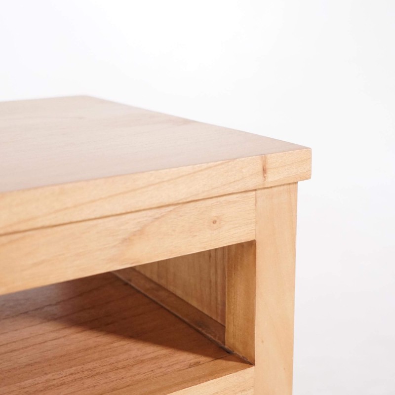 Tv-meubel in massief hout 100 cm - Rohini