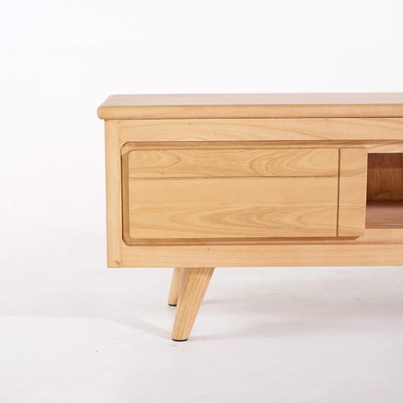 Tv-meubel in massief hout 140 cm - Pragati Tv-meubel in massief hout 140 cm - Pragati