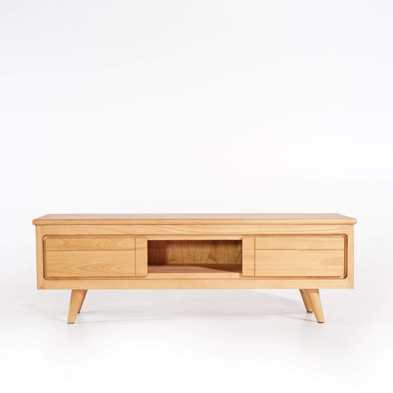 Tv-meubel in massief hout 140 cm - Pragati Tv-meubel in massief hout 140 cm - Pragati