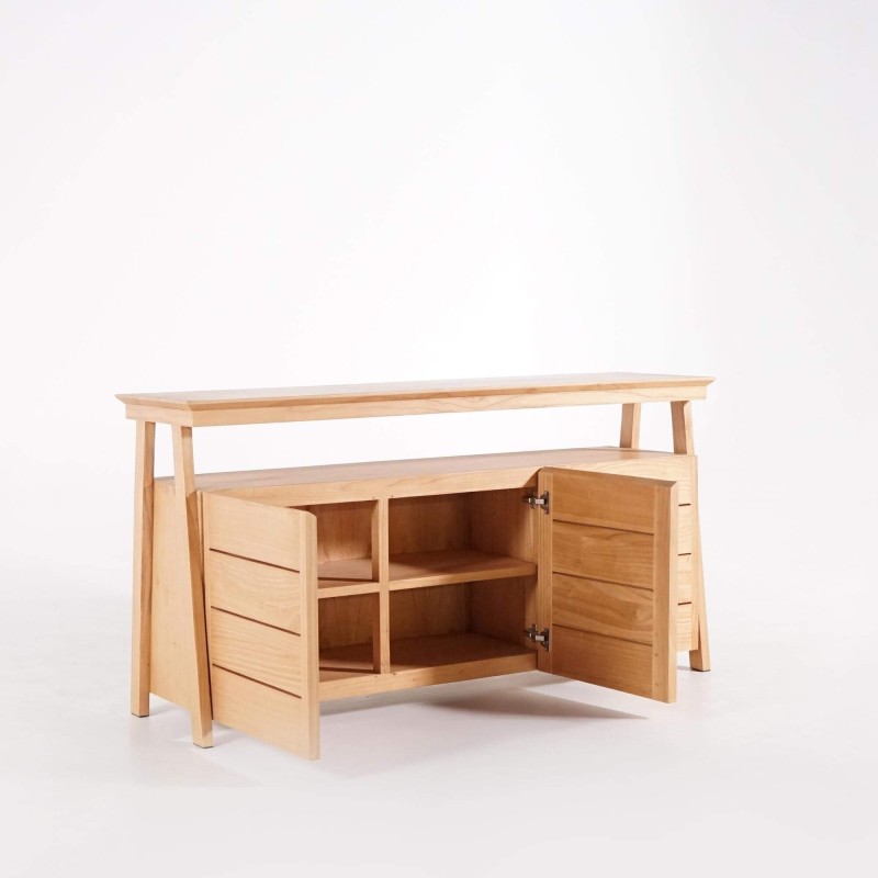 Buffet in natuurlijk hout - Nandini