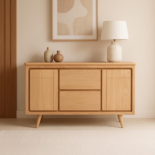 Massief houten dressoir 150 cm - Pragati