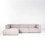 Canapé met linkerchaise longue, 3-zits – Isla