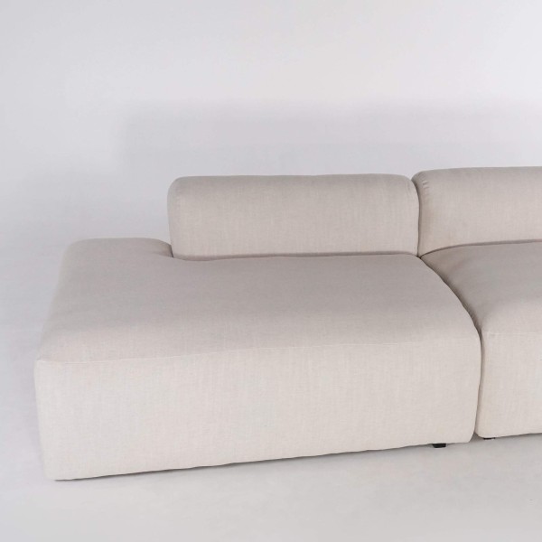 3,5-zits sofa met rechterliggende meridiaan – Odea