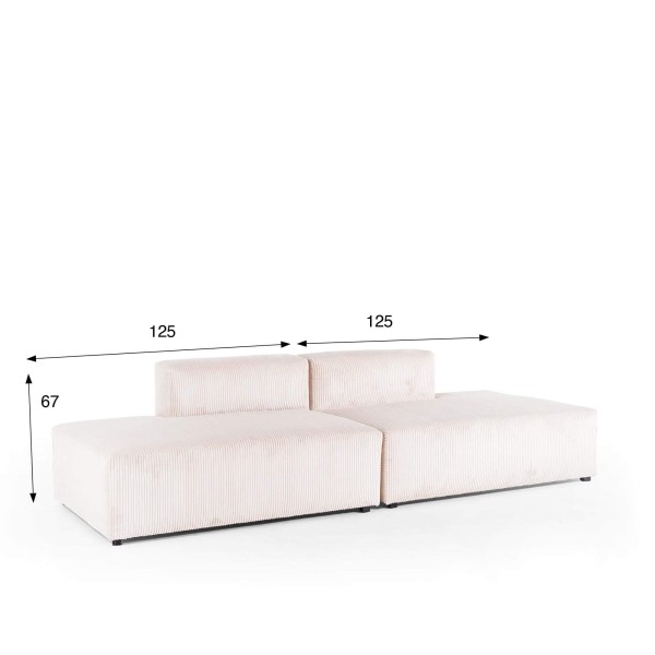 Designsofa 4-zit – Lyra
