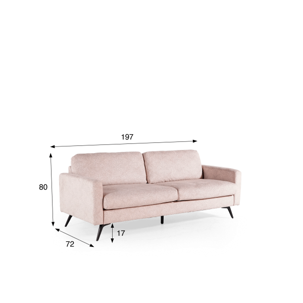 Design 3-zits sofa – Siena