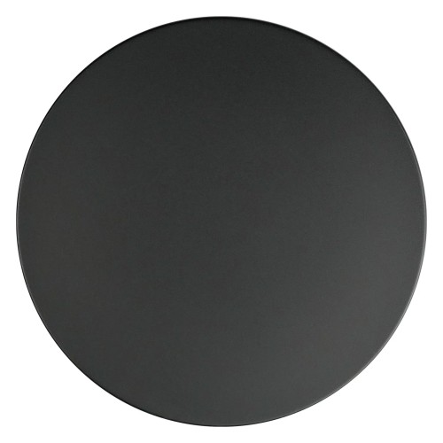Universele ronde clic clac wastafelafvoer met metalen huls, nero