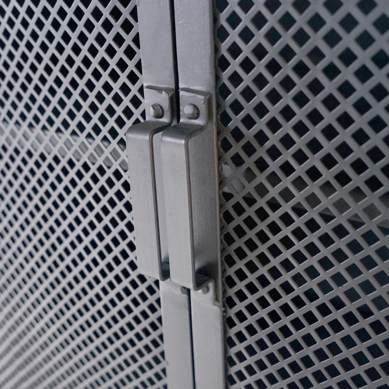 Opbergkast in metaal en hout 70 cm – Cambridge