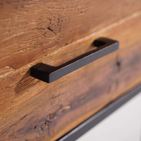Nachtkastje in gerecycled hout – Recycled