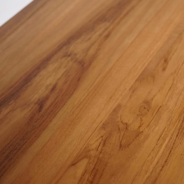 Badmeubel in massief teakhout met enkele wasbak 80 cm – Kalindi