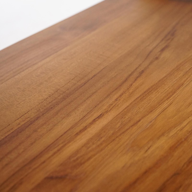 Badmeubel in massief teakhout met dubbele wasbak 120 cm - Devika Badmeubel in massief teakhout met dubbele wasbak 120 cm - Devika