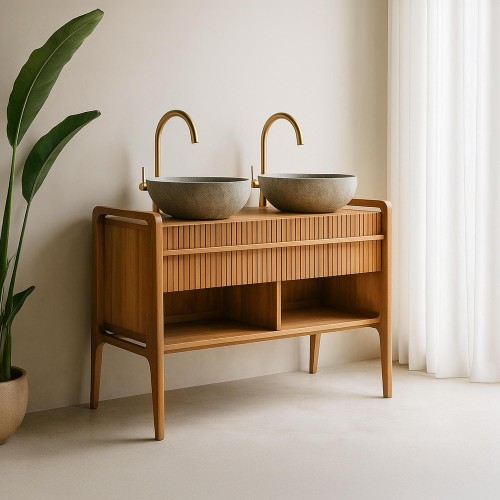 Badmeubel in massief...