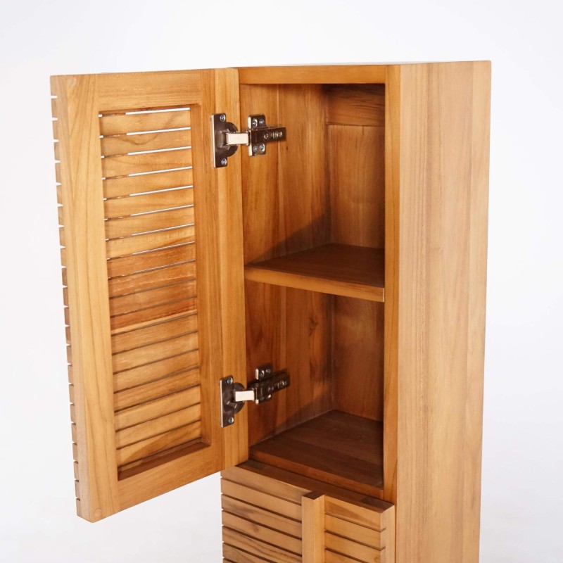 Badkamerkolom in massief teakhout - Devika Badkamerkolom in massief teakhout - Devika