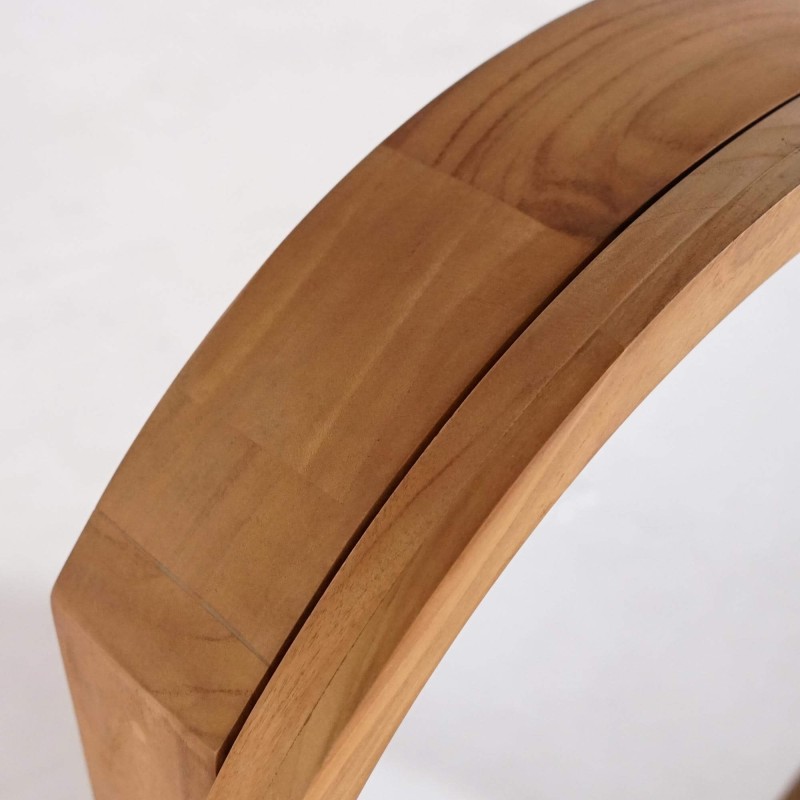 Ronde badkamerspiegel met opbergvak – Devika