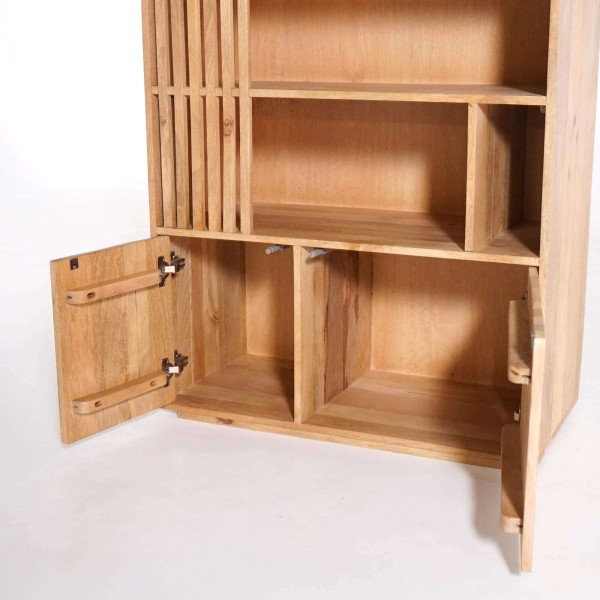 Boekenrek in mangohout – Linoa