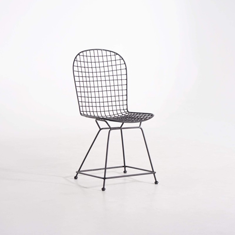 Metalen stoel in industriële stijl – Wire