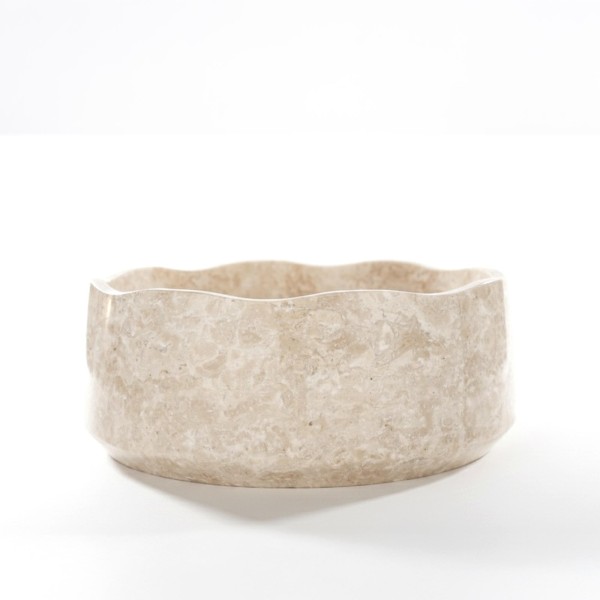 Stenen badkamer wastafel - Flower