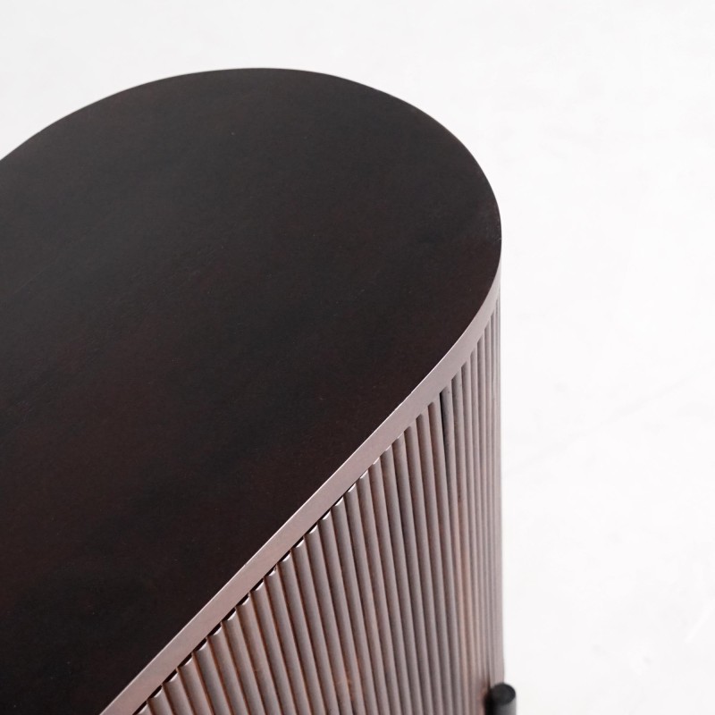 Dressoir met 2 deuren in mangohout - Sohana