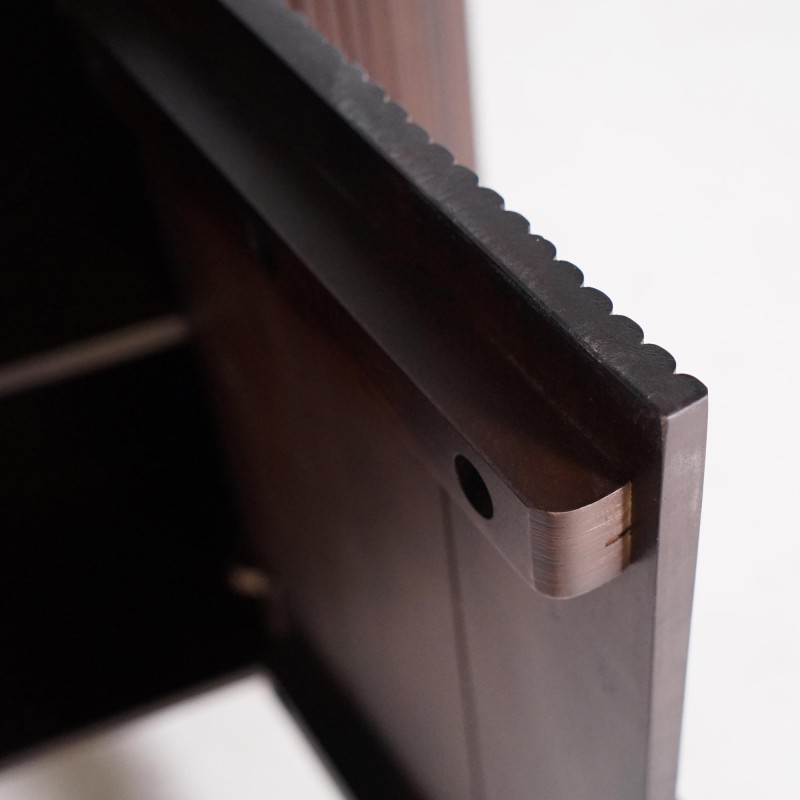 Dressoir met 2 deuren in mangohout - Sohana