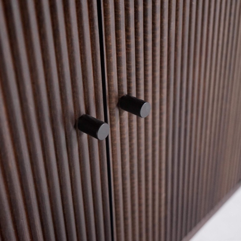 Dressoir met 3 deuren in mangohout – Sohana