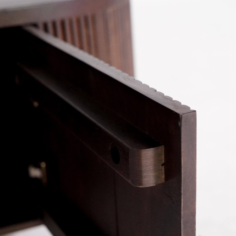 Tv-meubel van mangohout 160 cm – Sohana