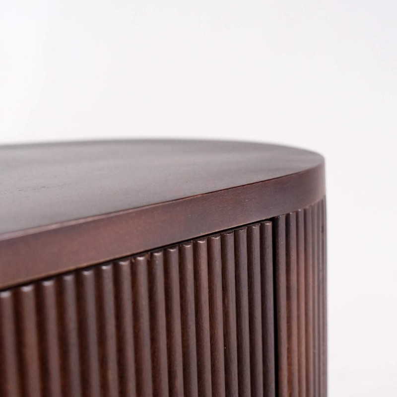 Tv-meubel van mangohout 160 cm – Sohana