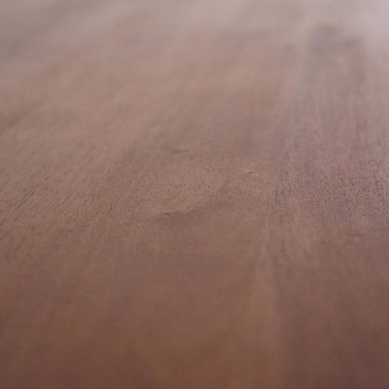 Rechthoekige eettafel in massief mangohout