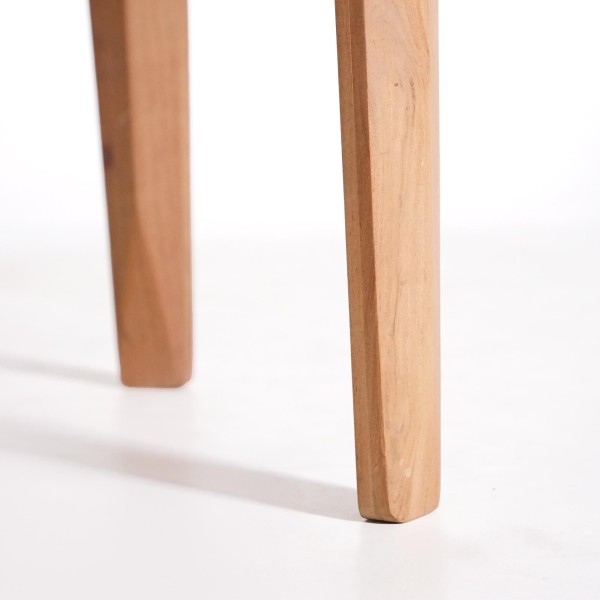 Ovalen eettafel in massief mangohout - Orama