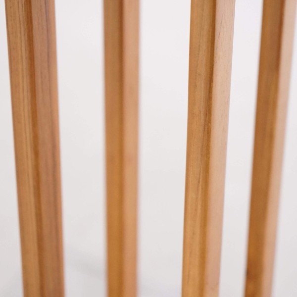 Handdoekhouder in massief teakhout